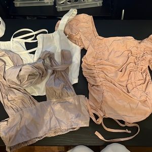 SHEIN Crop top 3 pack